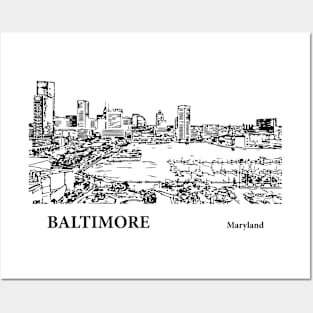 Baltimore - Maryland Posters and Art